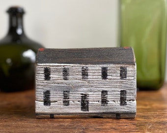 Hand Painted Wooden Farmhouse