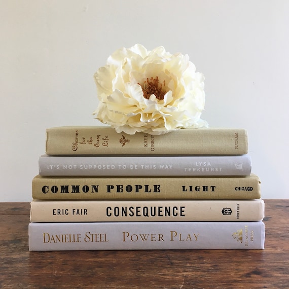 Vintage Coffee Table Books