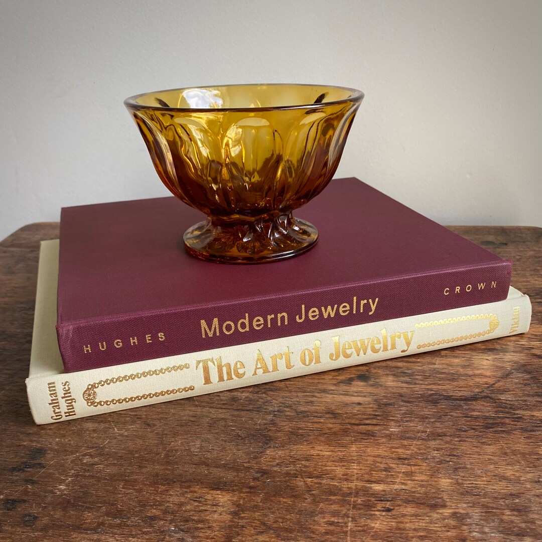 Vintage Coffee Table Book Stack Books About Jewelry Etsy