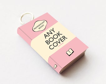 Charm Miniature Book | Custom Author Gift | Book Lover Gift | Personalized Gift for Bookworms | Bookish Gift | Book Dollhouse