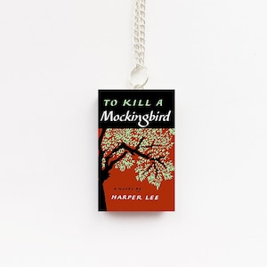 To Kill A Mockingbird Harper Lee Quote Necklace or Keychain Keyring. /'One Does Not Love Breathing/'