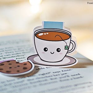 Cute Tea Magnetic Bookmark image 3