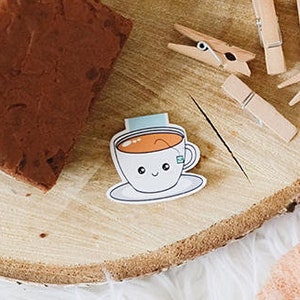 Cute Tea Magnetic Bookmark image 2