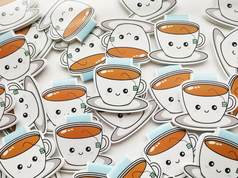 Cute Tea Magnetic Bookmark image 4