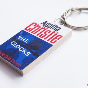 Keychain Miniature Book Custom Author Gift Book Lover Gift Personalized Gift for Bookworms Bookish Gift Book Jewellery image 4