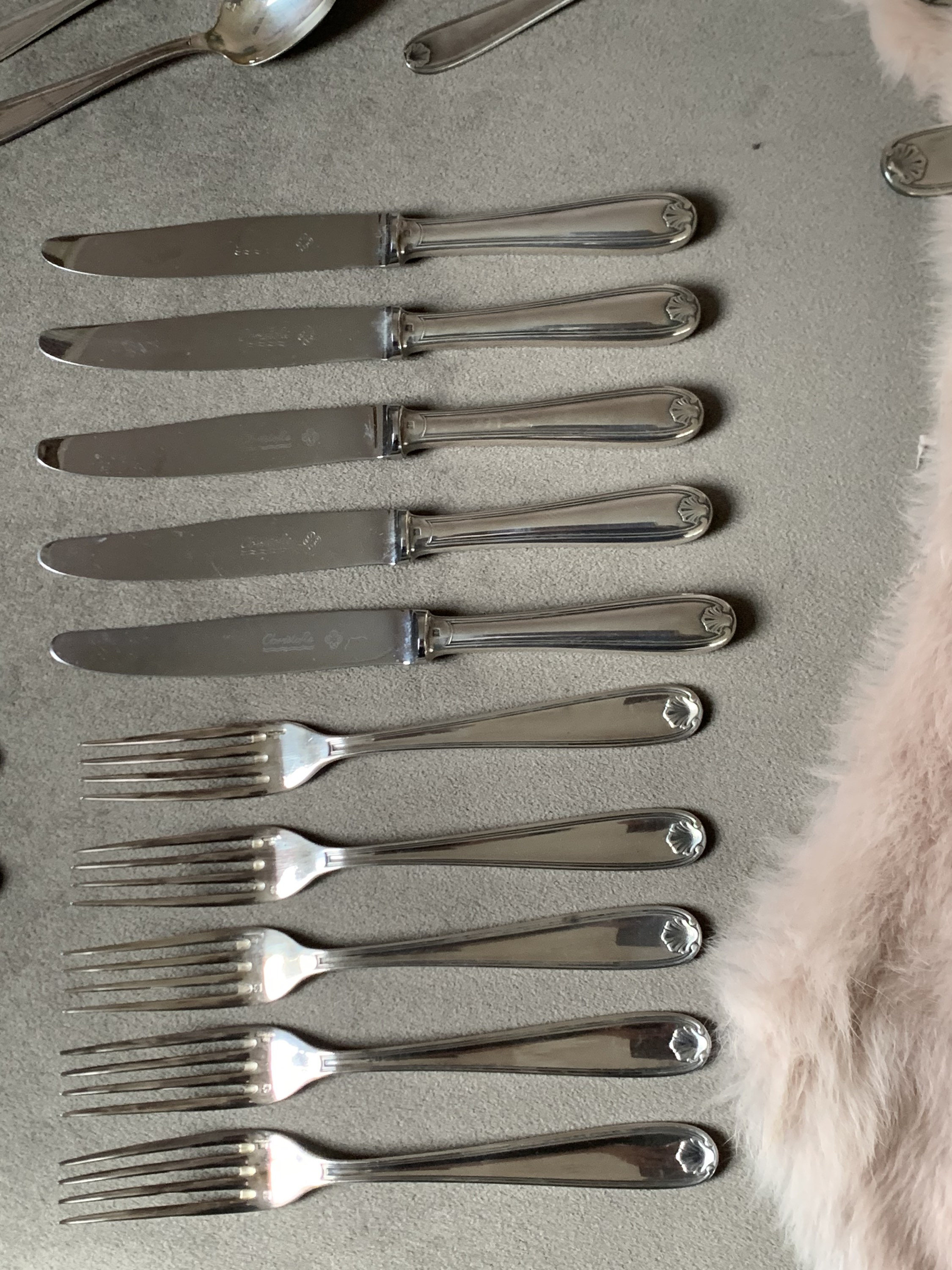 クリストフル ヴァンドーム 57dl シルバーメッキのアンティーク