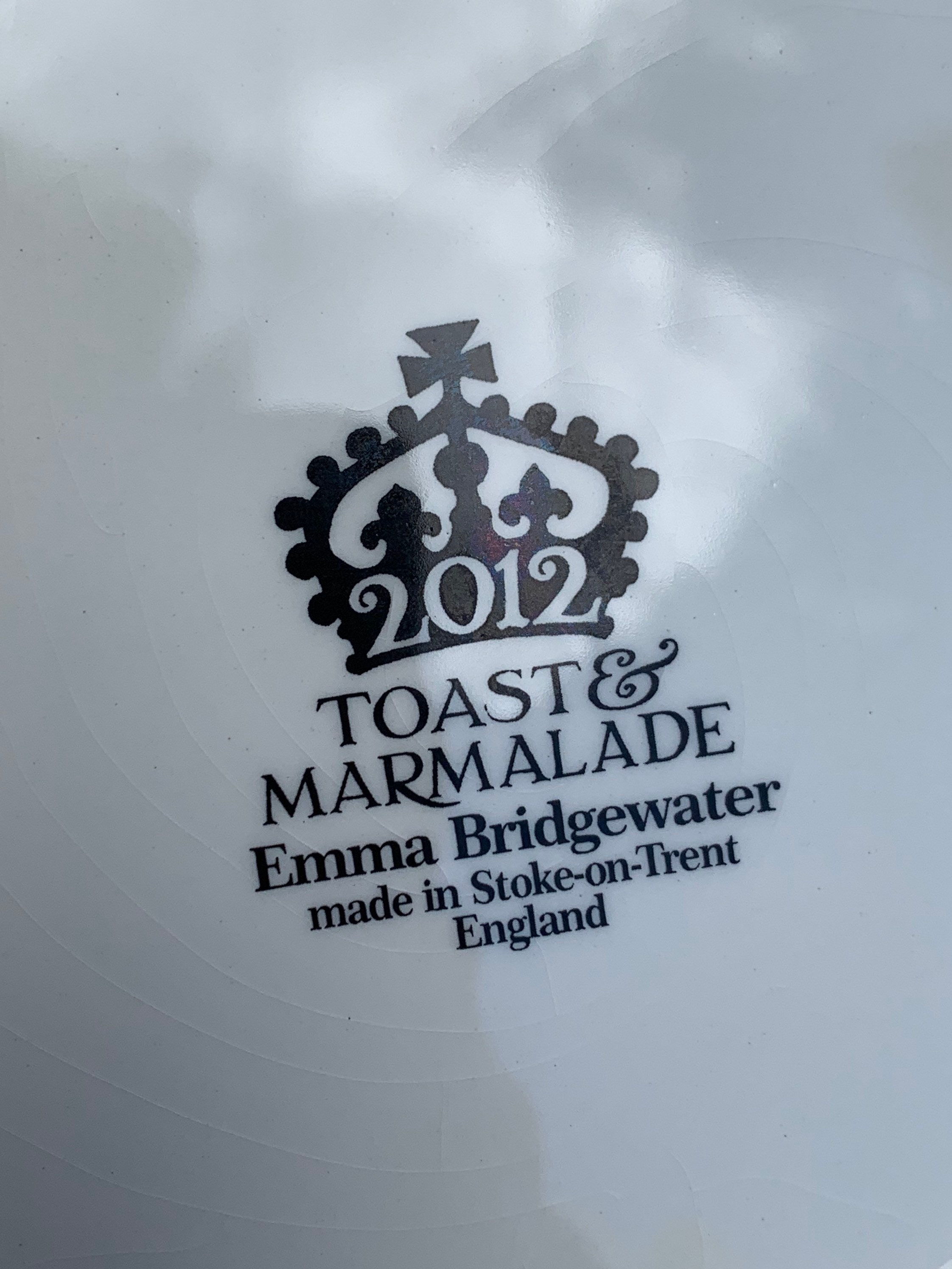 Emma Bridgewater Toast and Marmalade Breakfast Tableware From Etsy