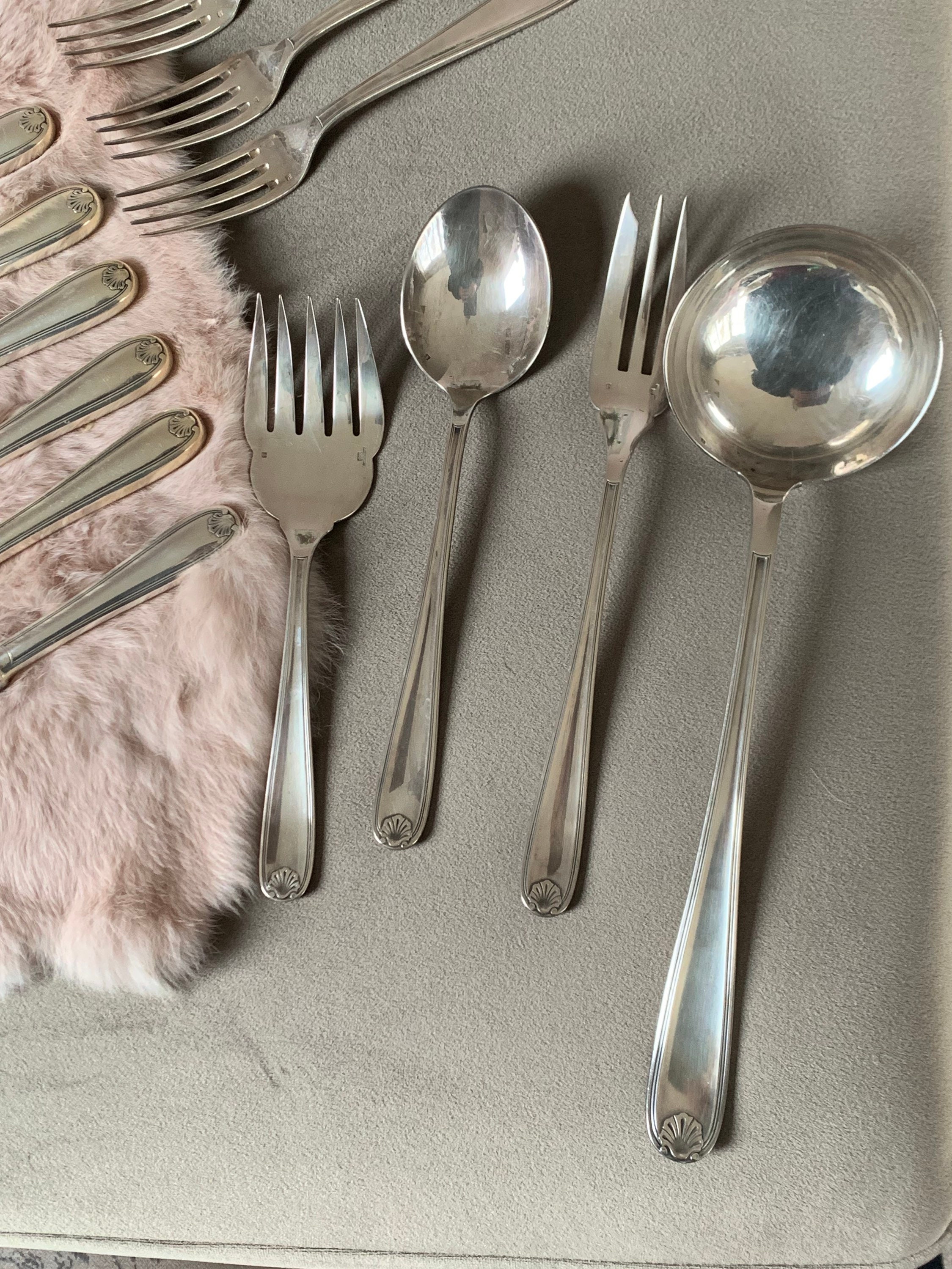 クリストフル ヴァンドーム 57dl シルバーメッキのアンティーク