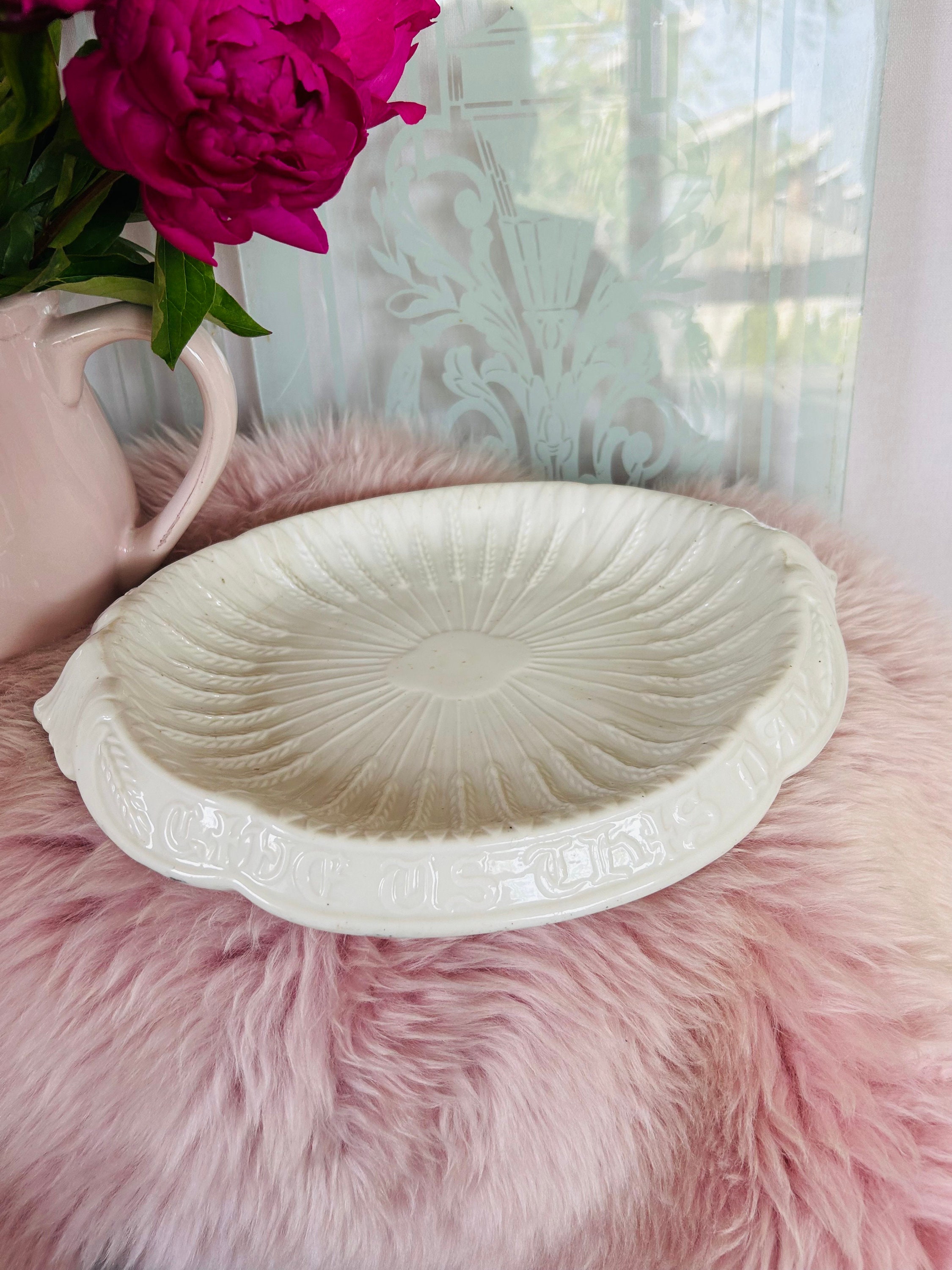 Daily Bread Platter Antique Ironstone - Etsy
