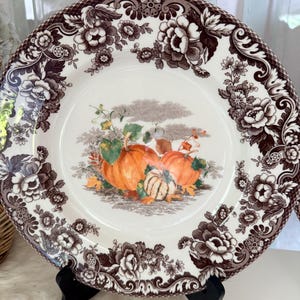 Spode Woodland Harvest 6x diner borden 27 cm in nieuwstaat.