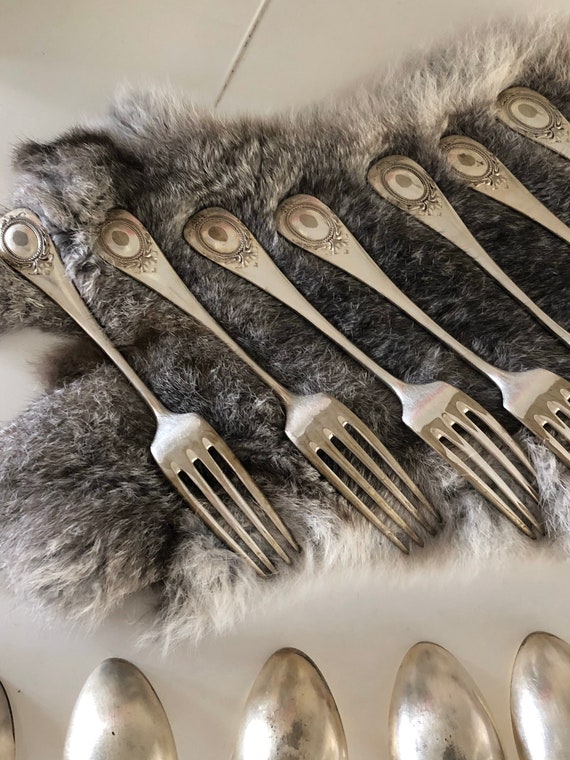 【未開封】 Christofle クリストフル　フォーク スプーン　フィデリオ CHRISTOFLE クリストフル フィデリオ 4本セット／スプーン フォーク