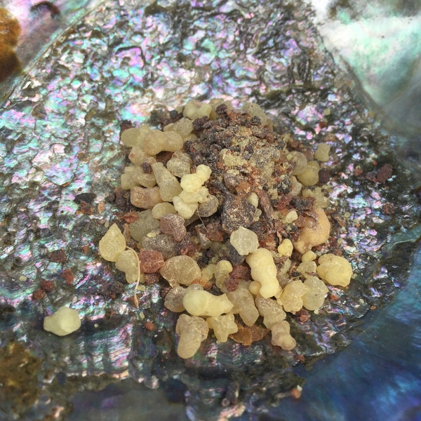 Frankincense and Myrrh Resin Incense Blend for Coal Burning or Cone Making