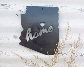 All 50 States available, metal wall art, real state personalized, state of Alabama, Arizona, South Dakota, Mothers day gift , state wall art