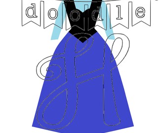 Download Anna Dress Svg Etsy