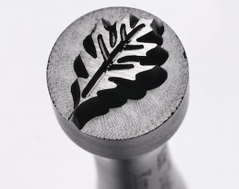 KSm-027 Mittelgroßer Acrylstempel - Eichenblatt