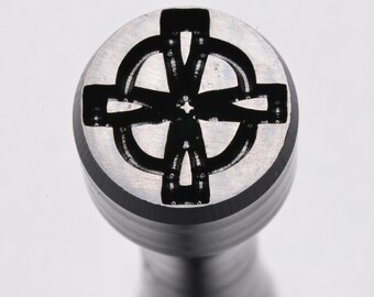 KSm-044D Medium Acryl stempel - Keltisches Kreuz