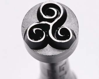 KSm-065 Medium Acrylstempel - Tri Spirale