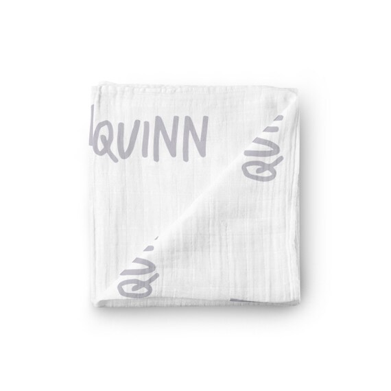 personalized baby swaddle blankets