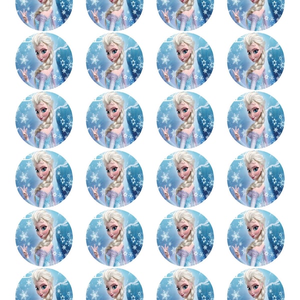 Frozen, Frozen Birthday Party, 24 Frozen Lollipop Labels, Frozen Sticker Labels, Frozen Elsa, Frozen Anna