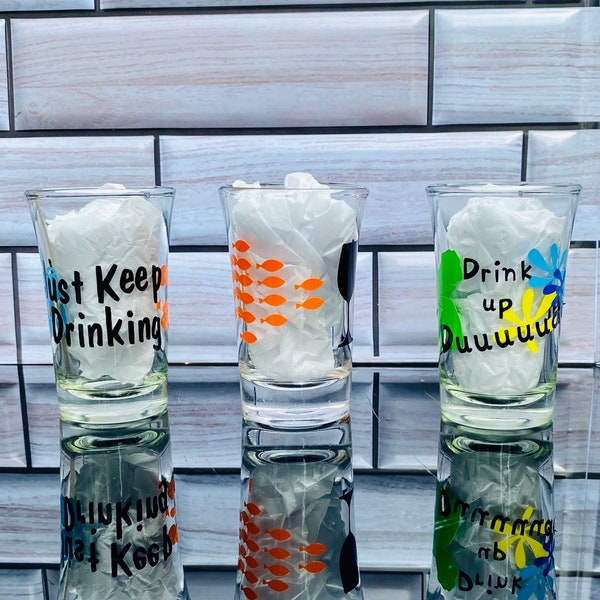 Funny Shot Glasses Etsy