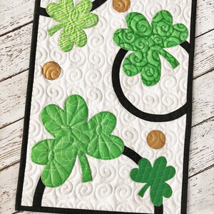 St. Patrick's Table Runner DIGITAL Quilt Pattern image 2