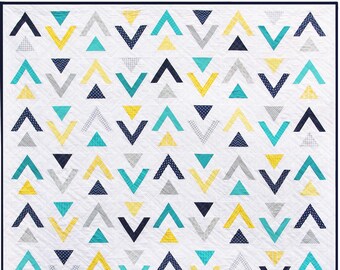 Triangles & Arrows Quilt Pattern