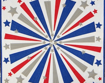 Firework Quilt Wall Hanging Pattern