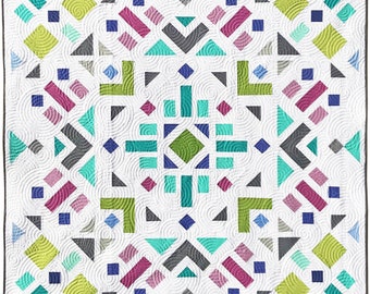 Minimal Medallion Quilt Pattern PDF