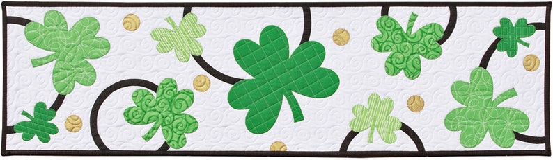 St. Patrick's Table Runner DIGITAL Quilt Pattern image 3