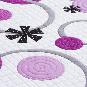 Circles and Rings Baby Quilt Pattern PDF - Etsy