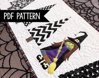 Little Witch Table Runner Pattern