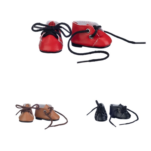 1 Paar Puppenschuhe - 3 Farben zur Auswahl -