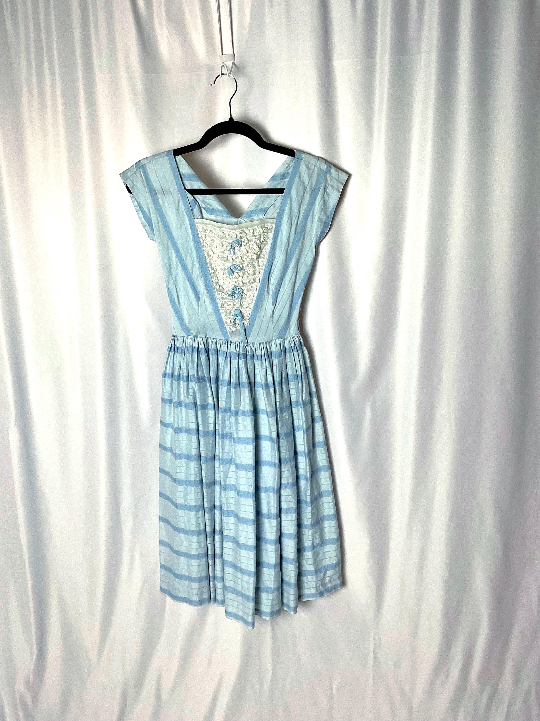 50s Blue Dress - Etsy 50s Blue Dress - Etsy