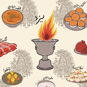 City Icons of Yazd | Art Print