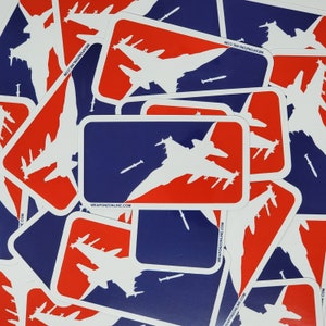 Major League F-16 Sticker