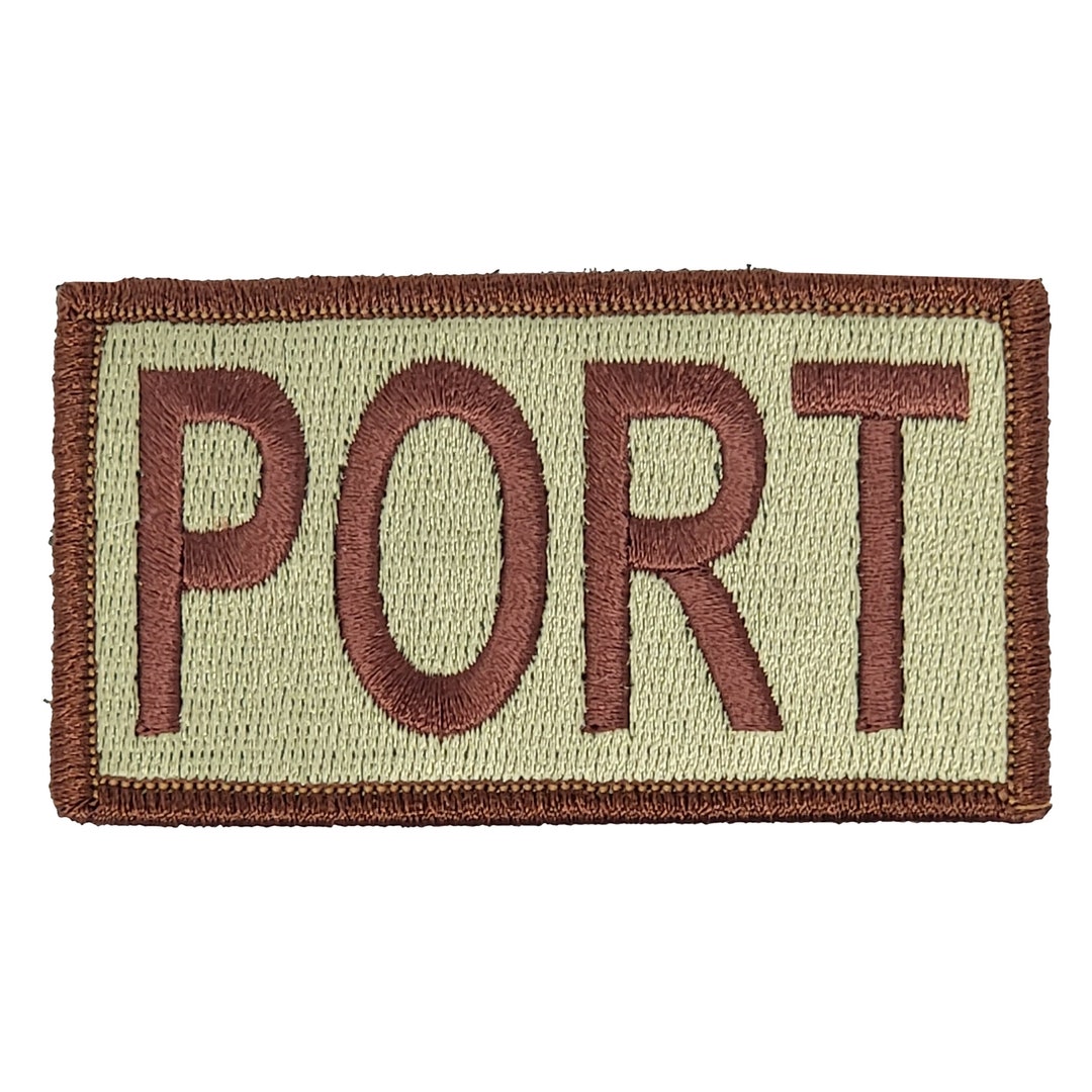 PORT Duty Identifier Tab / Patch - Etsy