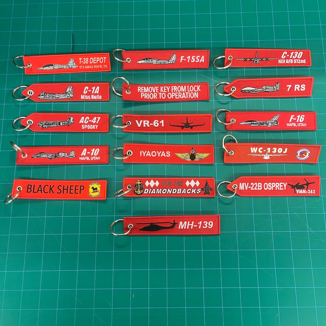 LAST CHANCE Aircraft Keychains - Etsy