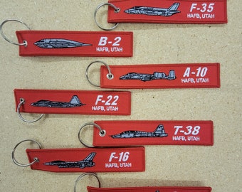 LAST CHANCE Aircraft Keychains
