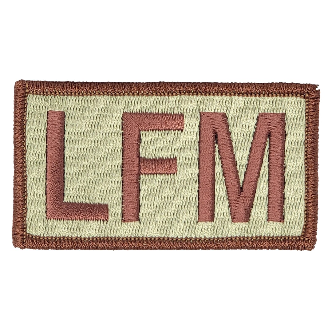 Lfm Sticker LFM Duty Identifier Tab / Patch - Etsy