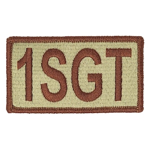 1SGT Tjänstidentifieringsflik/Märkelapp