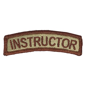 INSTRUCTOR Duty Identifier Tab / Patch