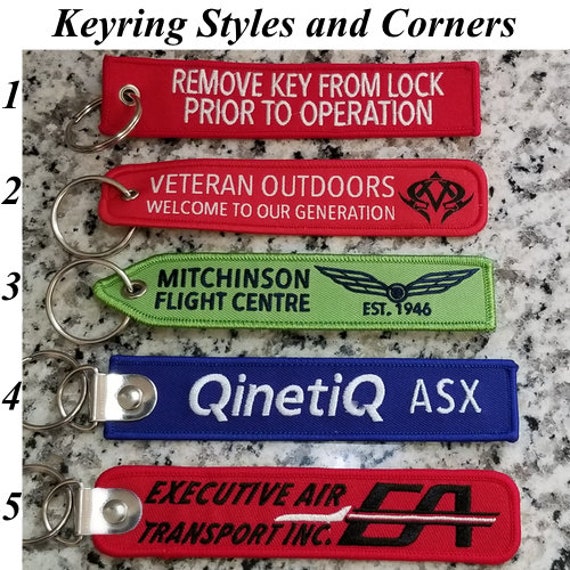 Remove before flight keychain keyring