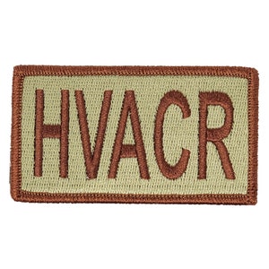 HVACR Duty Identifier Tab / Patch