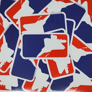 Major League F-22 Sticker