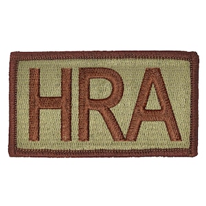 Onglet / Patch d'identification de service HRA
