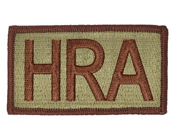HRA Duty Identifier Tab / Patch