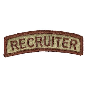 RECRUITER Duty Identifier Tab / Patch