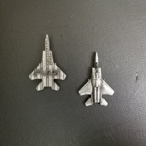 F-15 Eagle Aircraft Shaped Challenge Coin
