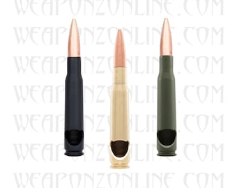 Bottle Opener .50 Caliber, Engraved Bottle Opener