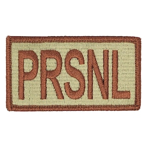 PRSNL Duty Identifier Tab / Patch